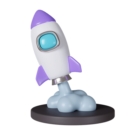Nave espacial  3D Icon