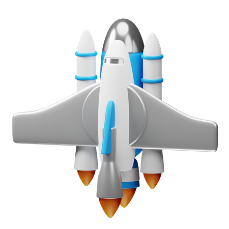 Nave espacial  3D Icon