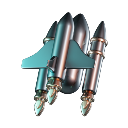 Nave espacial  3D Icon