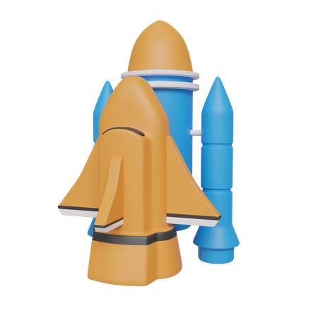 Astronave  3D Icon