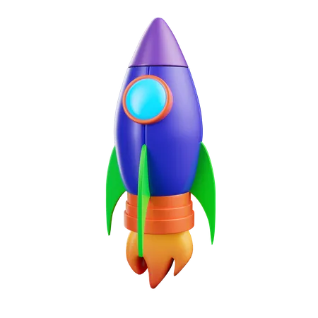 Nave espacial  3D Icon