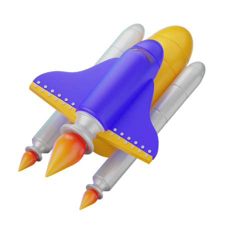 Nave espacial  3D Icon