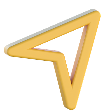 Navegação canto superior direito  3D Icon