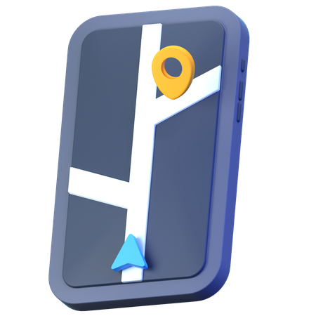 Navegação GPS  3D Icon