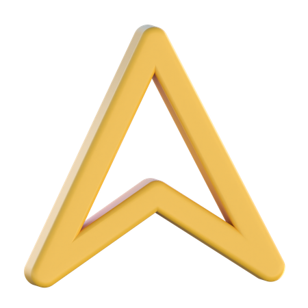 Topo de navegação  3D Icon