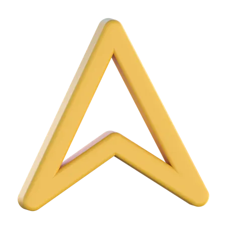 Topo de navegação  3D Icon
