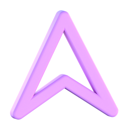 Topo de navegação  3D Icon