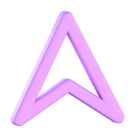 Topo de navegação  3D Icon