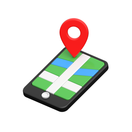 Navegacion GPS  3D Icon