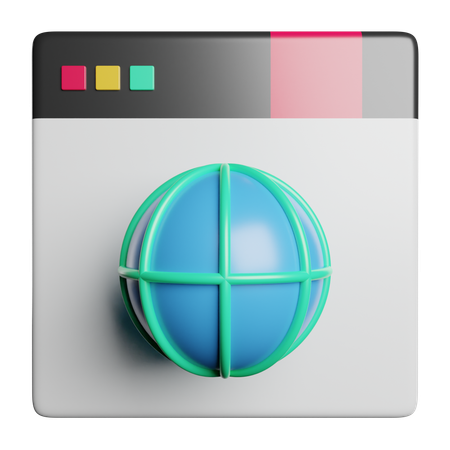 Navegador  3D Icon