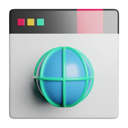 Navegador  3D Icon