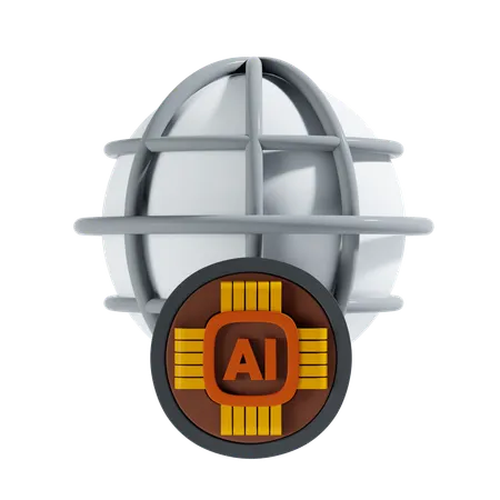 Tienes navegador  3D Icon