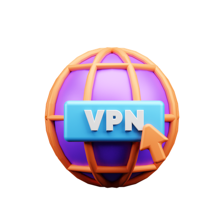 Navegador VPN  3D Icon