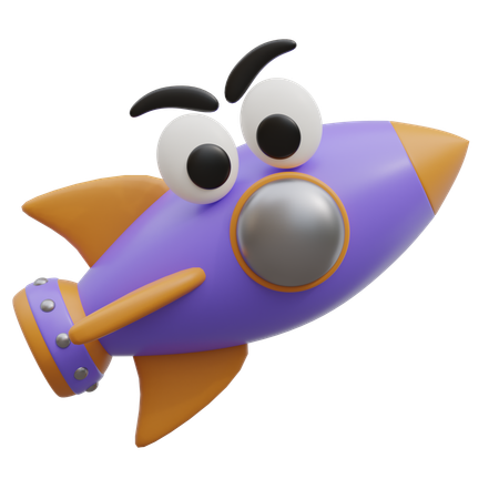 Navette spatiale  3D Icon