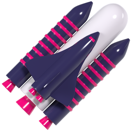 Navette spatiale  3D Icon