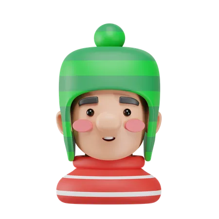 Niño de navidad  3D Icon