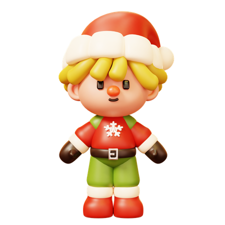 Niño de navidad  3D Icon