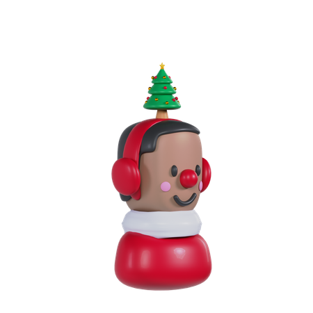 Niño de navidad  3D Icon