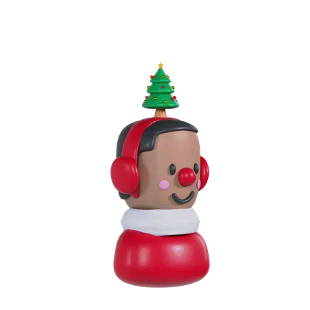 Niño de navidad  3D Icon