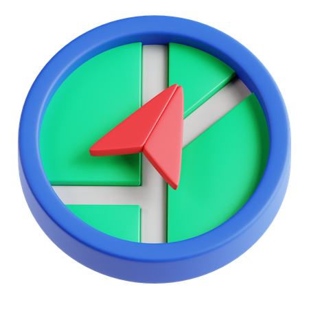 Navigarion  3D Icon