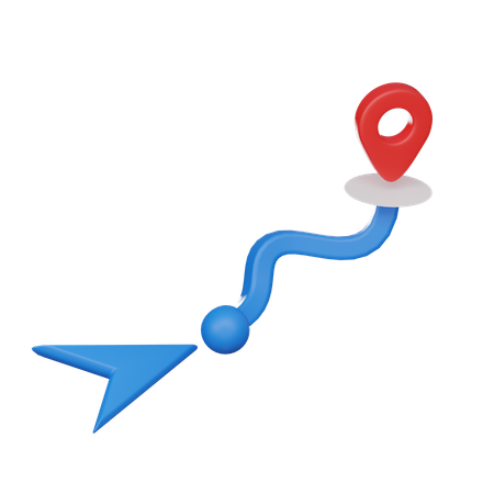 Navigate  3D Icon