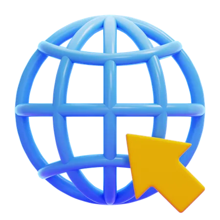 Navigateur  3D Icon