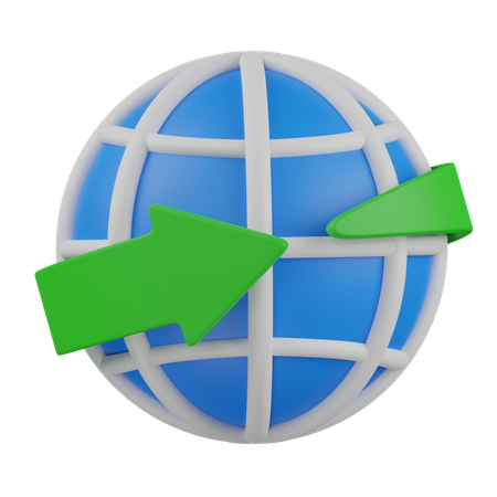 Navigateur  3D Icon