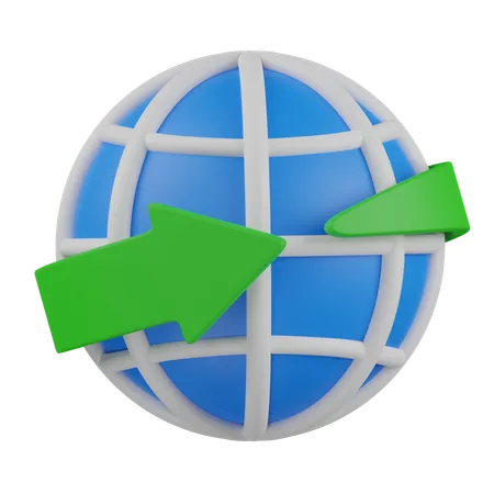 Navigateur  3D Icon