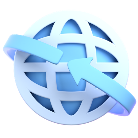 Navigateur  3D Icon