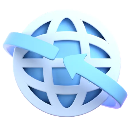 Navigateur  3D Icon