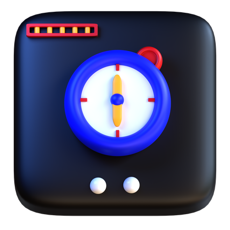 Navigateur  3D Icon