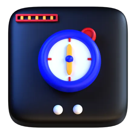 Navigateur  3D Icon