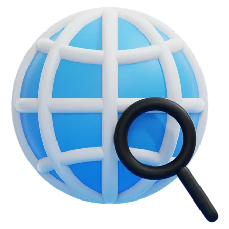 Navigateur  3D Icon