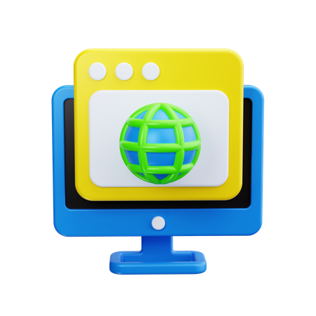 Navigateur  3D Icon