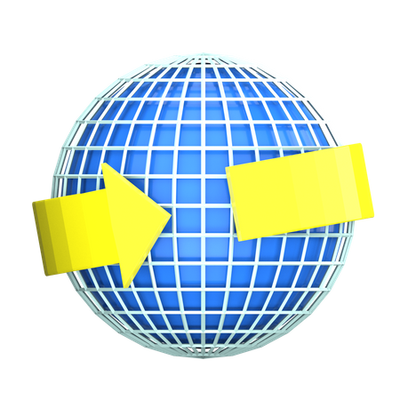 Navigateur  3D Icon