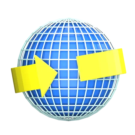 Navigateur  3D Icon