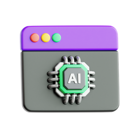 Tu as un navigateur  3D Icon