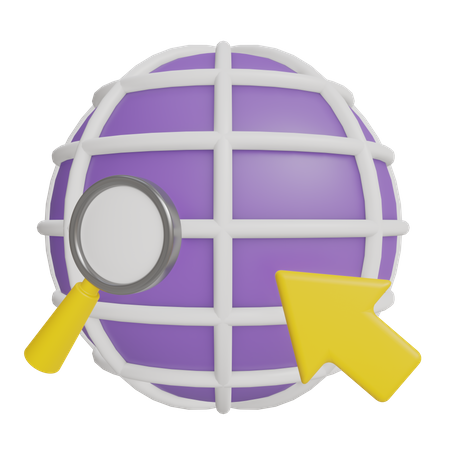 Navigateur Internet  3D Icon