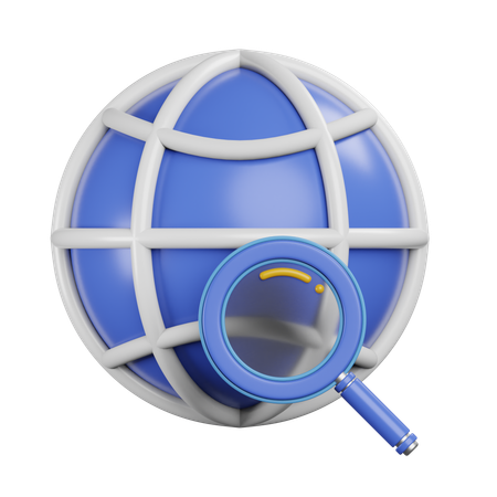 Navigateur Web  3D Icon