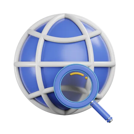 Navigateur Web  3D Icon