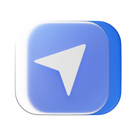 Navigation  3D Icon