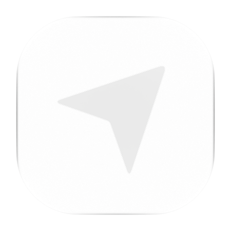 La navigation  3D Icon