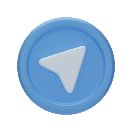 Navigation  3D Icon