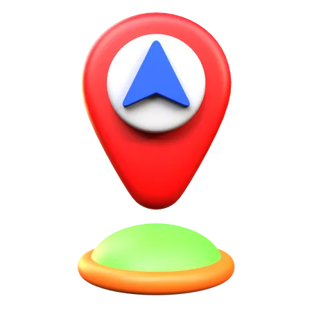 Navigation  3D Icon