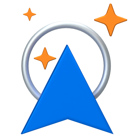 Navigation  3D Icon