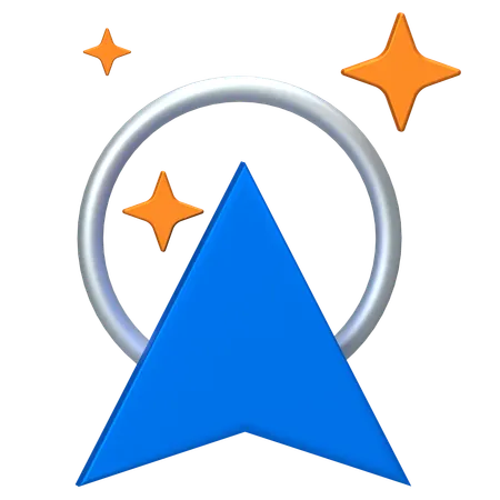 Navigation  3D Icon