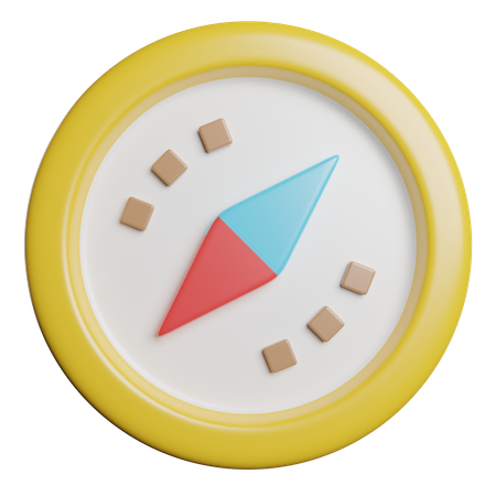 Navigation  3D Icon