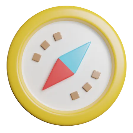 Navigation  3D Icon