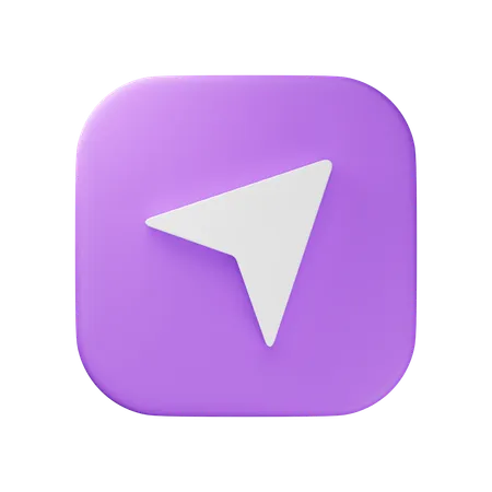 Navigation  3D Icon