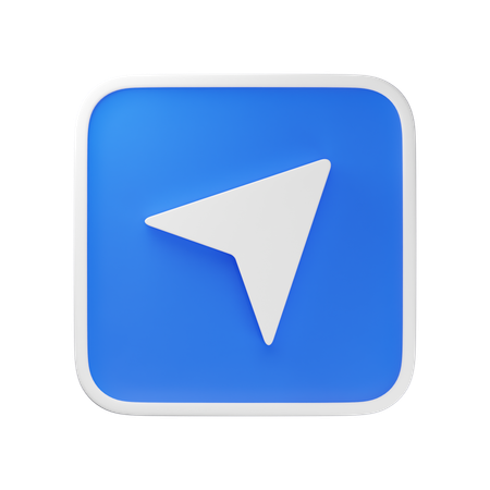 Navigation  3D Icon
